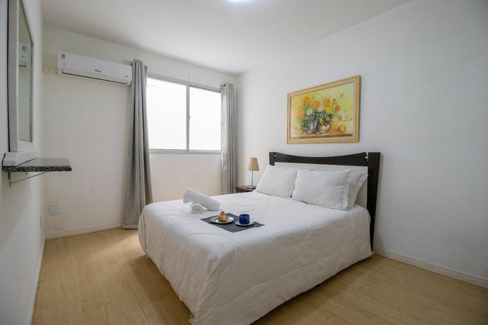 Acc43b - 1 Dorm Climatizado, Quadra Mar, Garagem Apartamento Balneario Camboriu