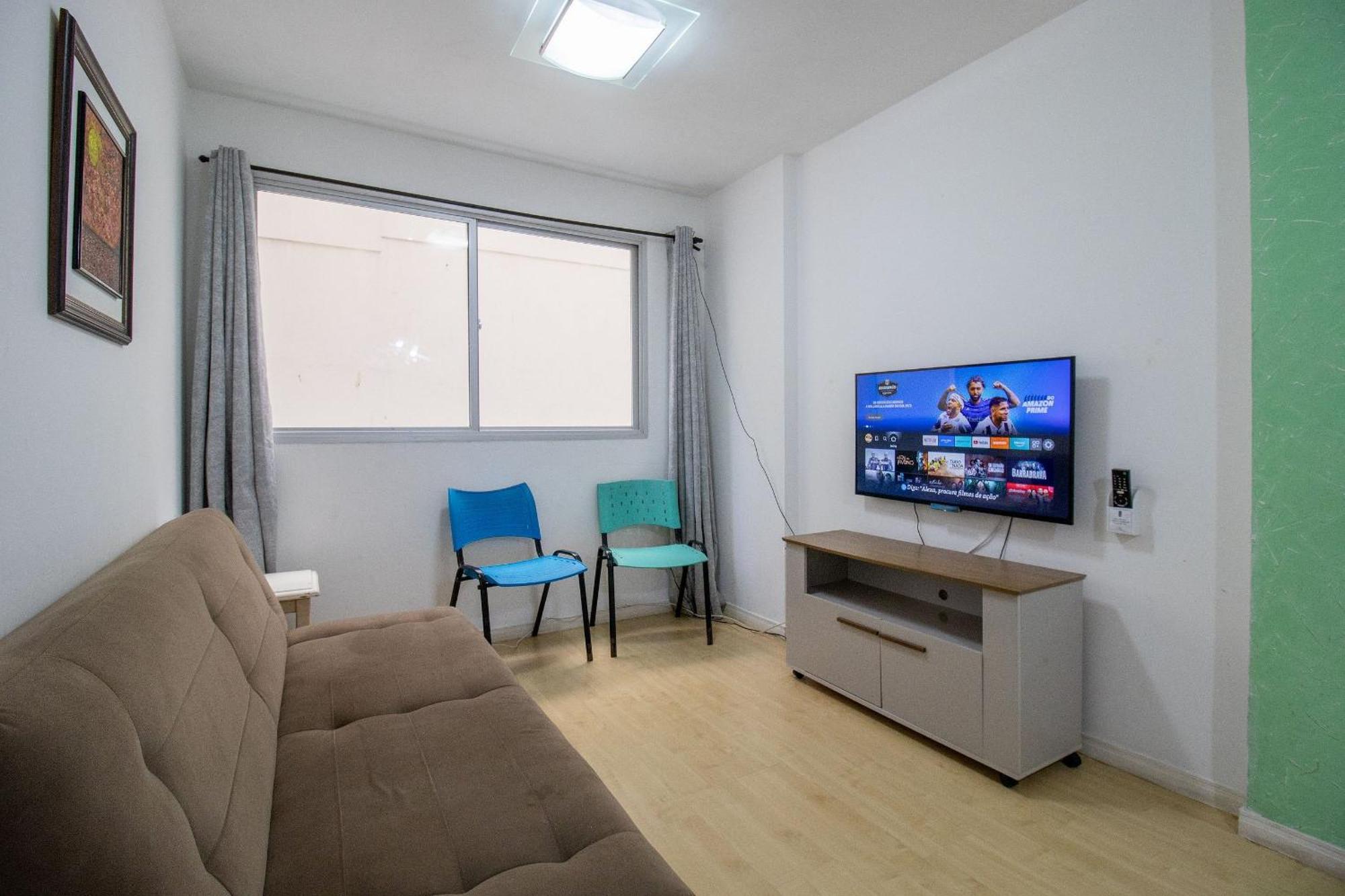 Acc43b - 1 Dorm Climatizado, Quadra Mar, Garagem *