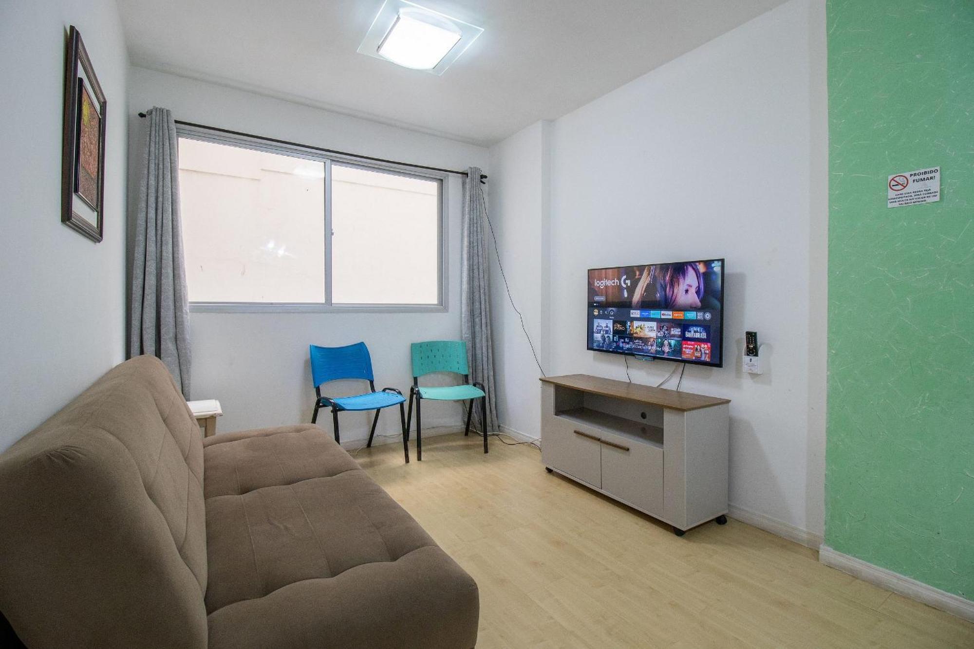 Acc43b - 1 Dorm Climatizado, Quadra Mar, Garagem Apartamento Balneario Camboriu